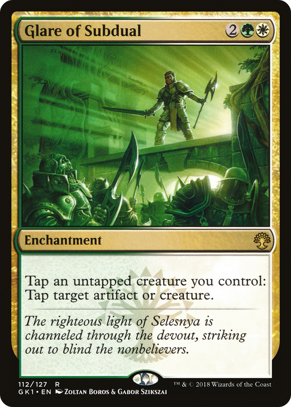 Glare of Subdual (GR1-112) - GRN Guild Kit