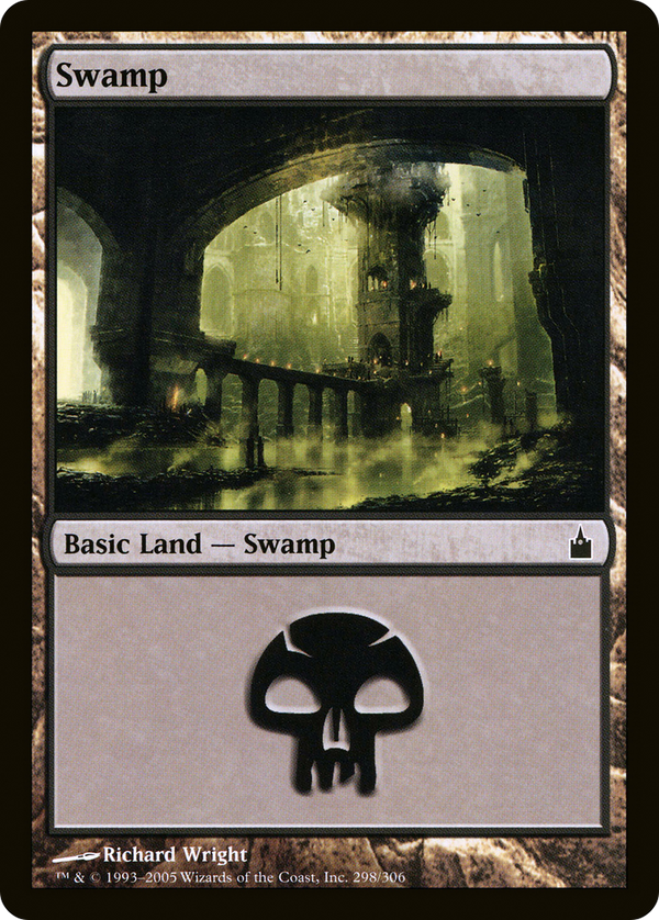 Swamp (298) (RAV-298) - Ravnica: City of Guilds