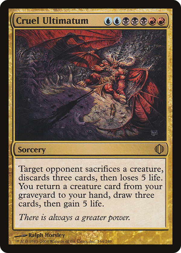 Cruel Ultimatum (ALA-164) - Shards of Alara