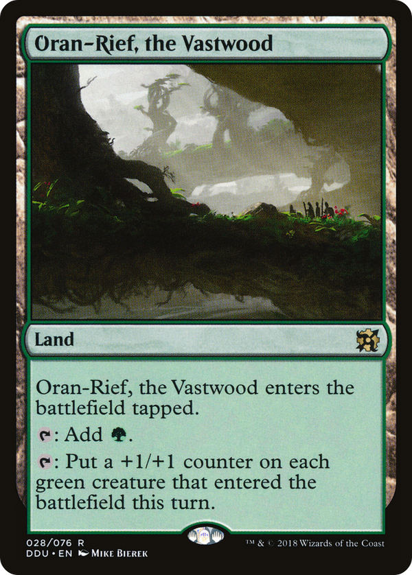 Oran-Rief, the Vastwood (DDU-028) - Duel Decks: Elves vs. Inventors
