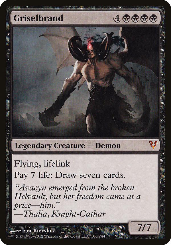 Griselbrand (Avacyn Restored) (OVER-106) - Open the Helvault