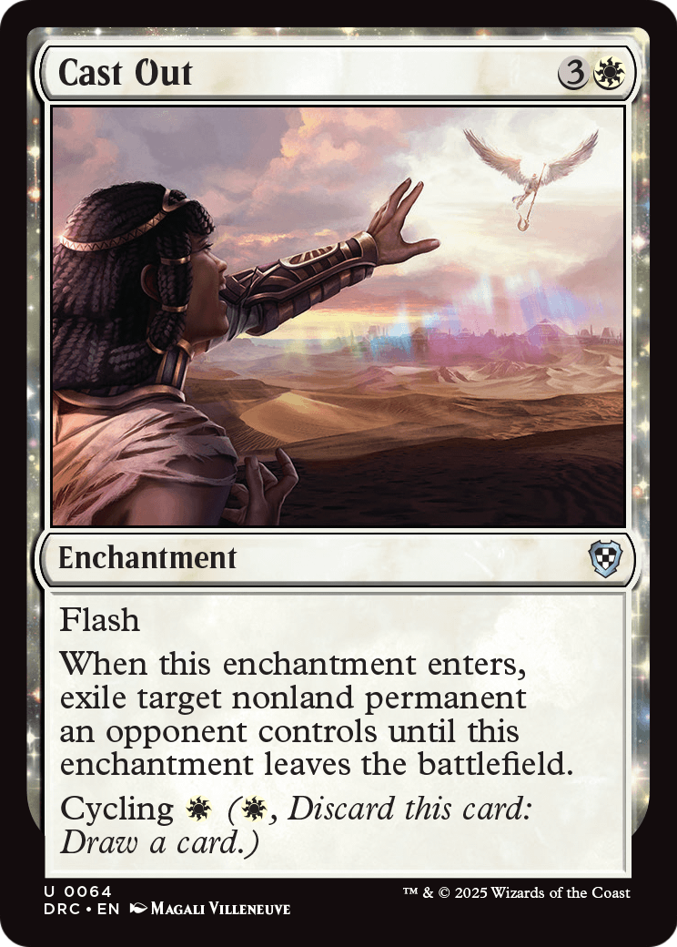 Cast Out (DRC-064) - Commander: Aetherdrift: (enchantment)