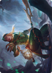 Argothian Opportunist // Argothian Opportunist (ABRO-022) - The Brothers' War Art Series (Borderless)