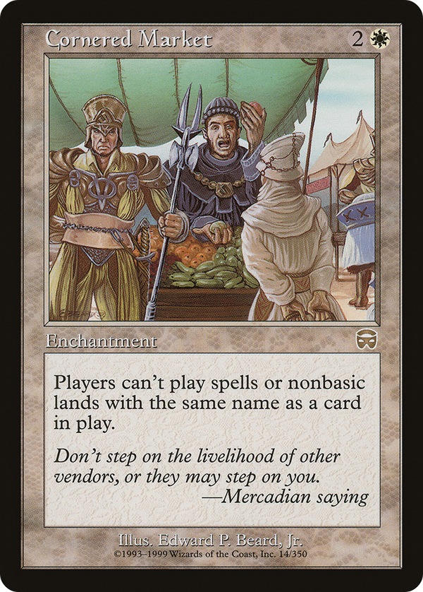 Cornered Market (MMQ-014) - Mercadian Masques