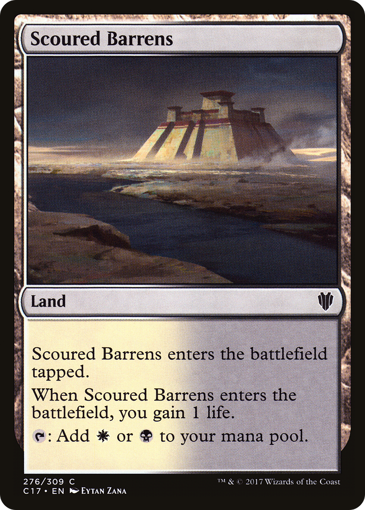 Scoured Barrens (C17-276) - Commander 2017
