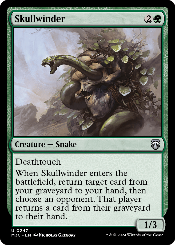 Skullwinder (M3C-247) - Modern Horizons 3 Commander
