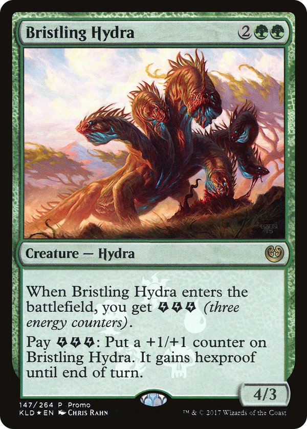 Bristling Hydra (MEDIA-147) - Kaladesh Promos Foil