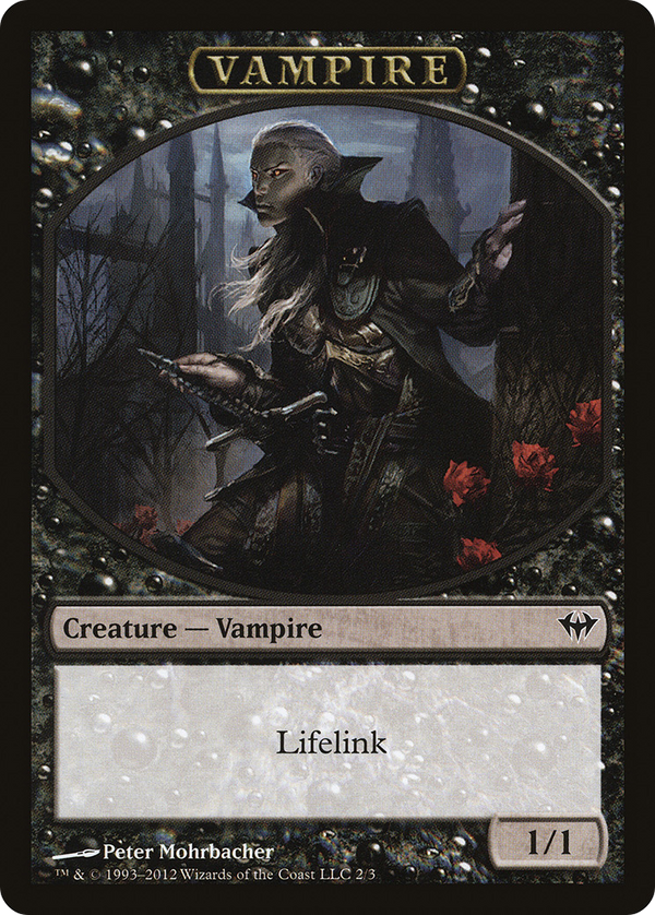 Vampire Token (DKA-002) - Dark Ascension Tokens