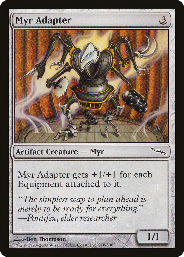 Myr Adapter (MRD-210) - Mirrodin Foil