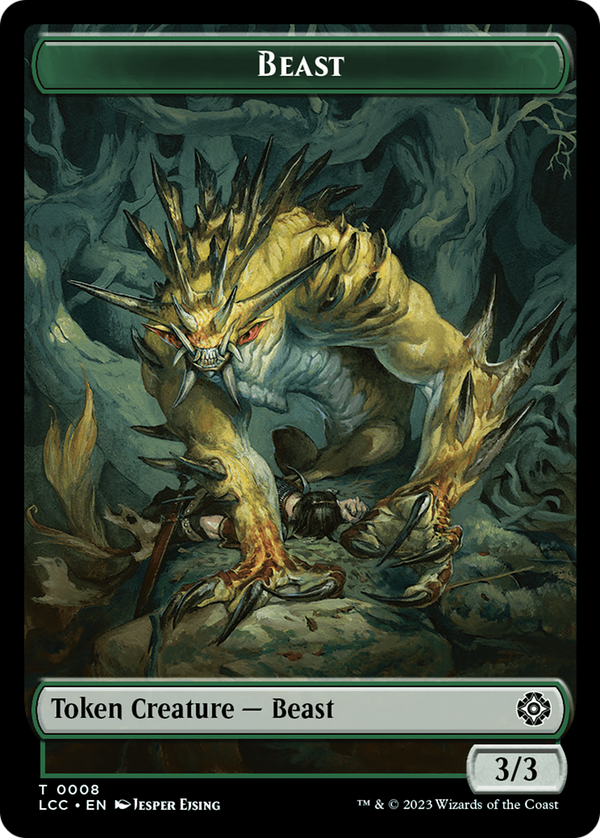 Beast (TLCC-008) - The Lost Caverns of Ixalan Commander Tokens