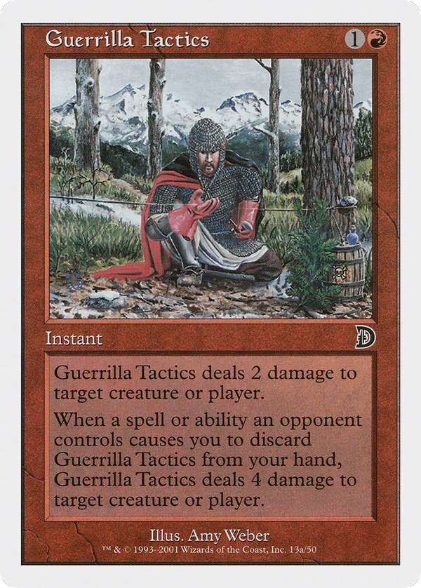 Guerrilla Tactics (13a) (DKM-13A) - Deckmasters