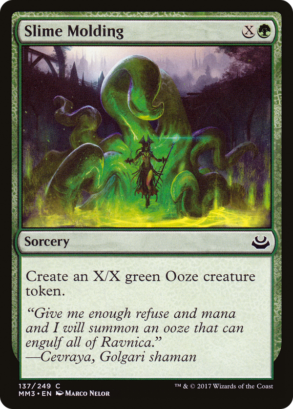 Slime Molding (MM3-137) - Modern Masters 2017