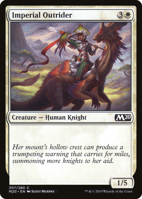 Imperial Outrider (M20-307) - Core Set 2020