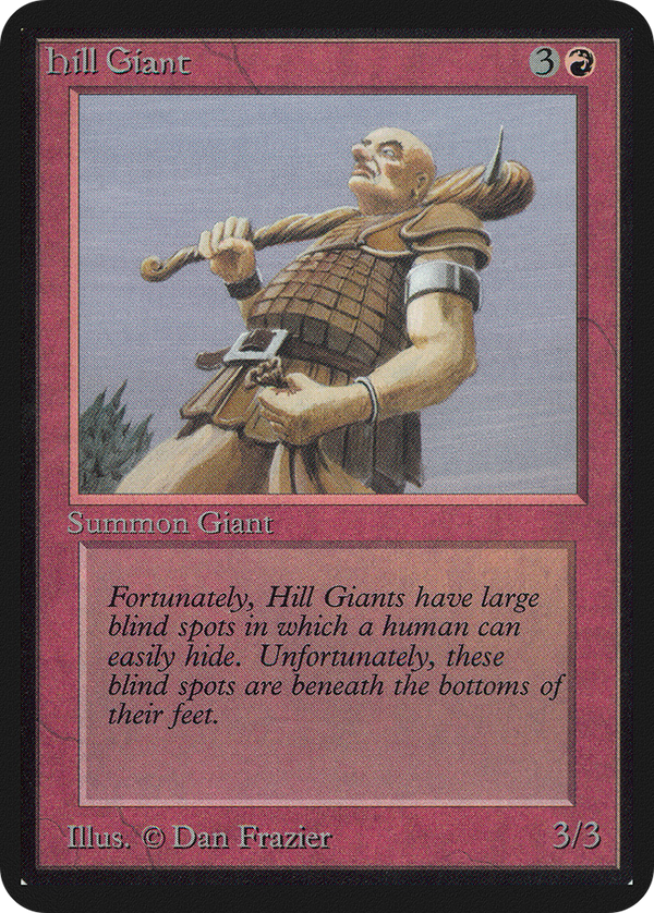 Hill Giant (LEA-) - Limited Edition Alpha