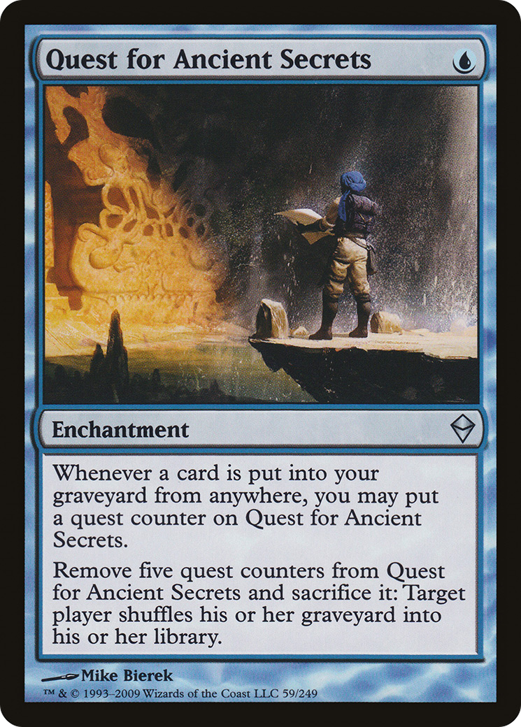 Quest for Ancient Secrets (ZEN-059) - Zendikar