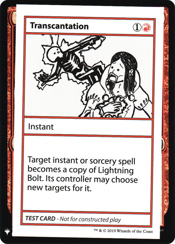 Transcantation (CMB1-) - Mystery Booster Playtest Cards 2019