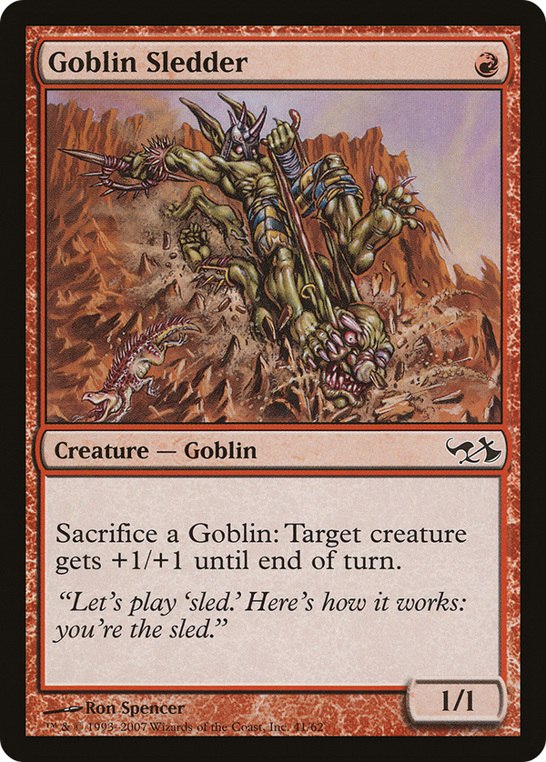 Goblin Sledder (EVG-041) - Duel Decks: Elves vs. Goblins