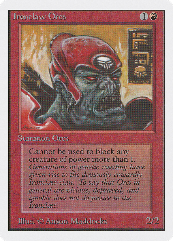 Ironclaw Orcs (2ED-) - Unlimited Edition