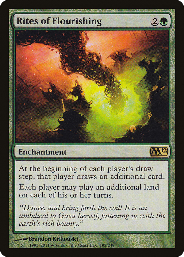 Rites of Flourishing (M12-192) - Magic 2012 Foil