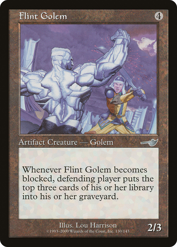 Flint Golem (NMS-130) - Nemesis
