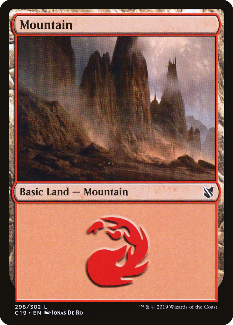 Mountain (298) (C19-298) - Commander 2019