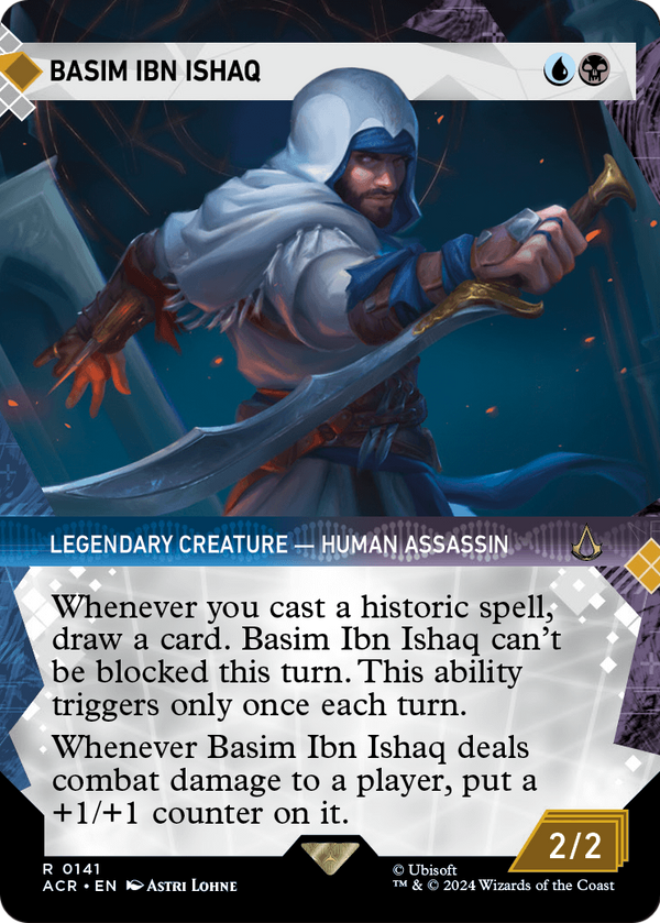 Basim Ibn Ishaq (Showcase) (ACR-141) - Assassin's Creed: (Showcase) (Borderless)