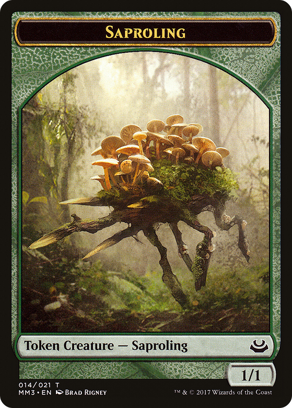 Saproling Token (MM3-014) - Modern Masters 2017 Tokens