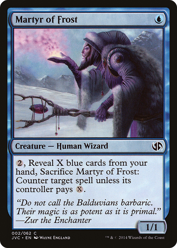 Martyr of Frost (DD3-) - Duel Decks Anthology: Jace vs. Chandra