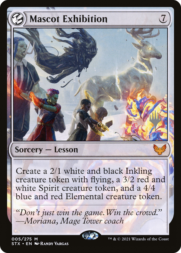 Mascot Exhibition (PPSTX-005) - Strixhaven: School of Mages Promos: (lesson) Foil