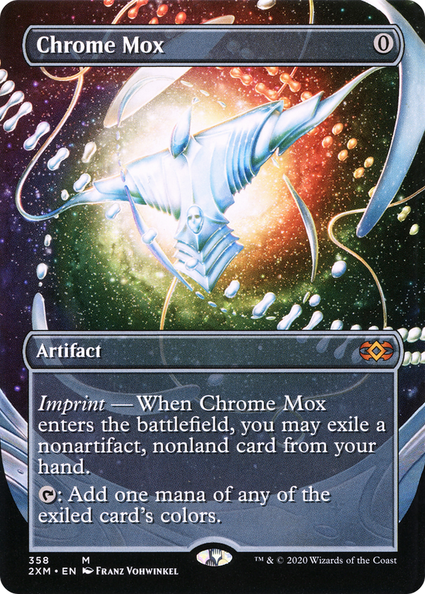 Chrome Mox (Borderless) (2XM-358) - Double Masters