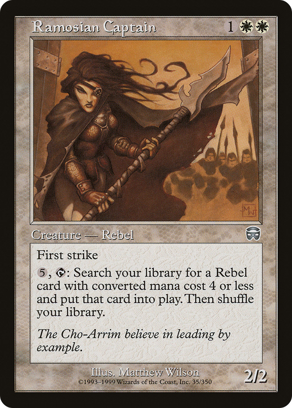 Ramosian Captain (MMQ-035) - Mercadian Masques
