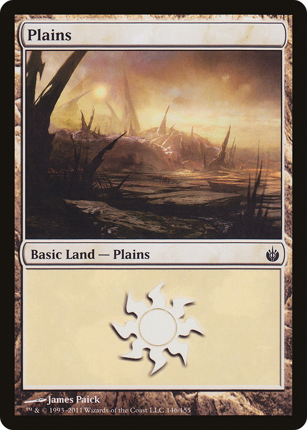 Plains (146) (MBS-146) - Mirrodin Besieged Foil