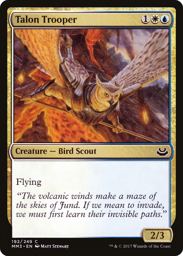 Talon Trooper (MM3-192) - Modern Masters 2017 Foil