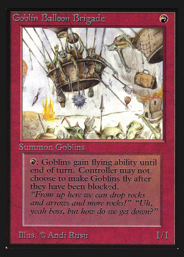 Goblin Balloon Brigade (IE) (IED-) - Intl. Collectors' Edition