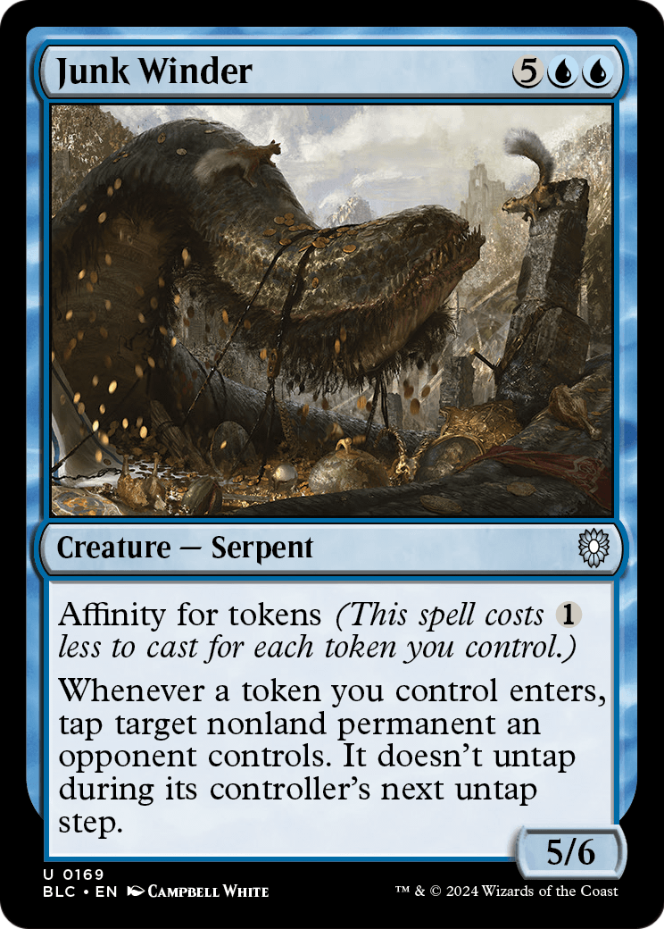 Junk Winder (BLC-169) - Bloomburrow Commander