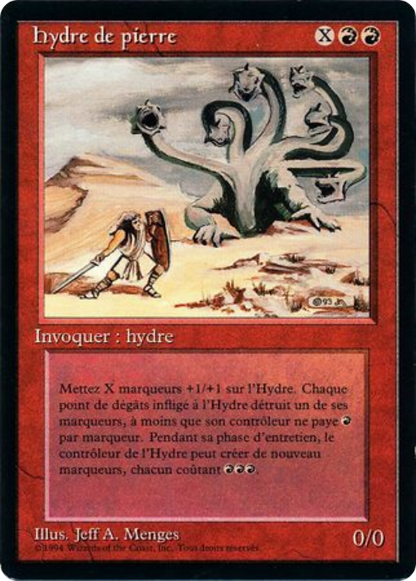 Rock Hydra (FBB-) - Foreign Black Border