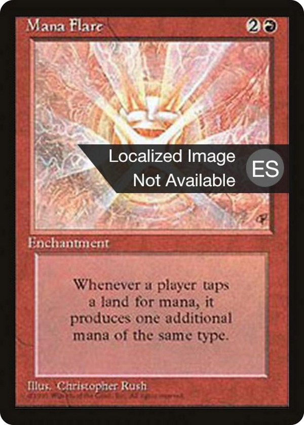Mana Flare (4BB-) - Fourth Edition Foreign Black Border