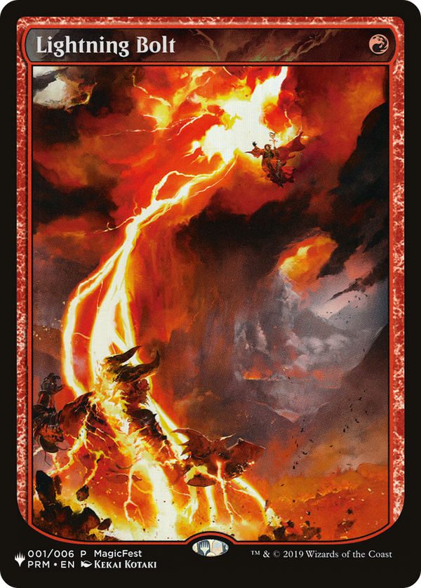 Lightning Bolt (PRM) (LIST-001/006) - The List