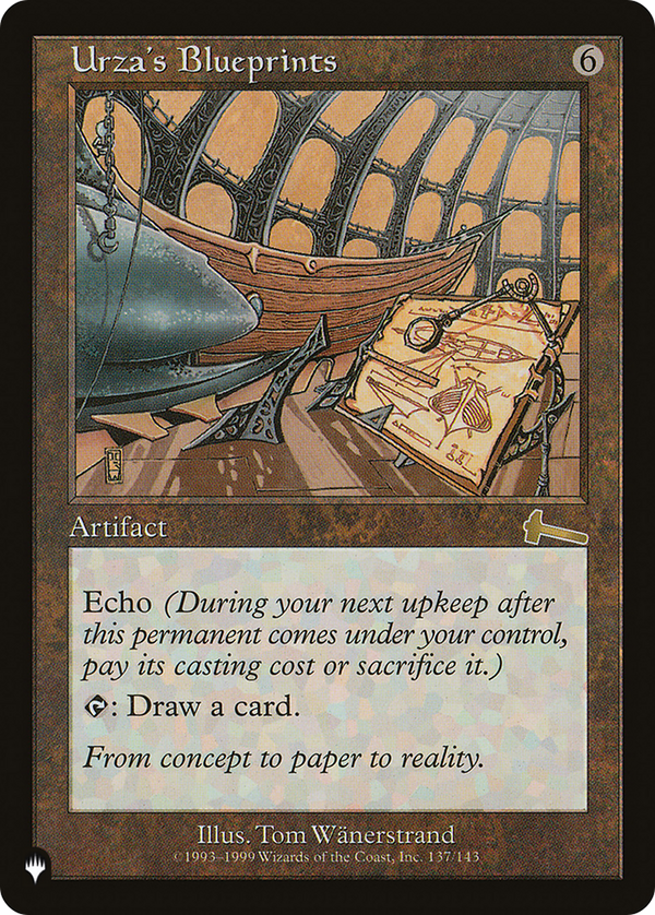Urza's Blueprints (LIST-137/143) - The List