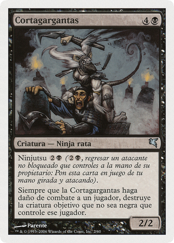 Throat Slitter (Spanish) - "Cortagargantas" (PSAL-0E2) - Salvat 2005