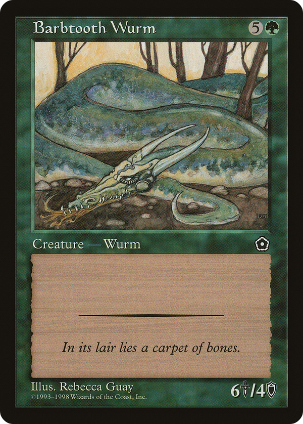 Barbtooth Wurm (P02-) - Portal Second Age