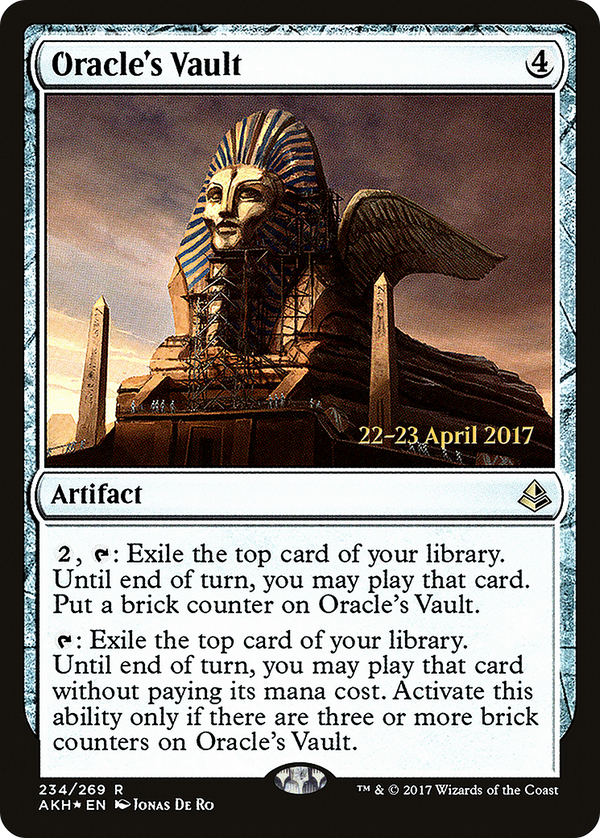 Oracle's Vault (PRE-234) - Amonkhet Promos Foil