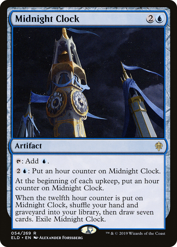 Midnight Clock (ELD-054) - Throne of Eldraine Foil