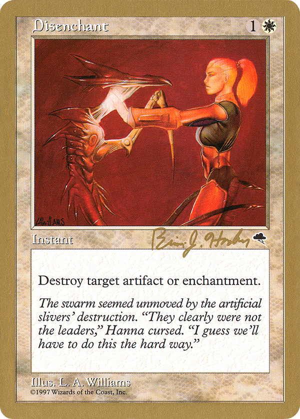 Disenchant - 1998 Brian Hacker (TMP) (WCD-) - World Championship Decks 1998