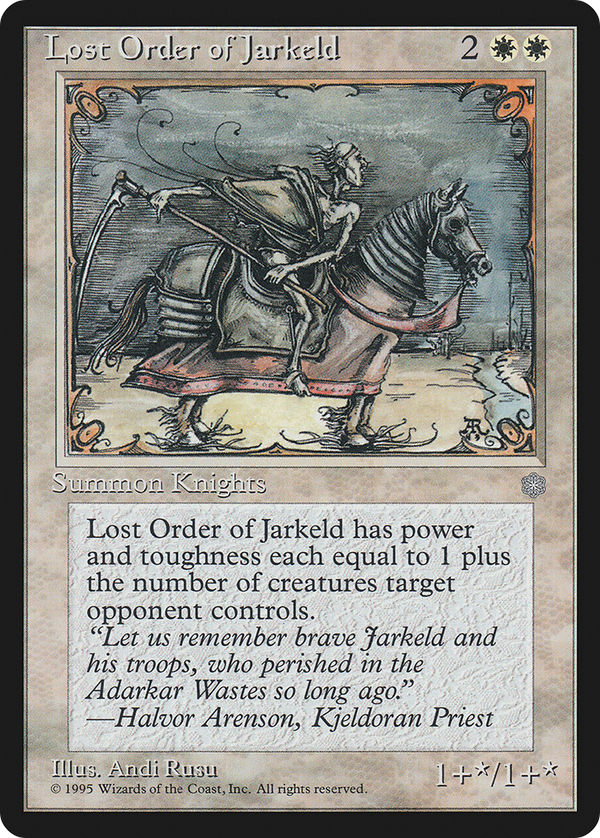 Lost Order of Jarkeld (ICE-) - Ice Age