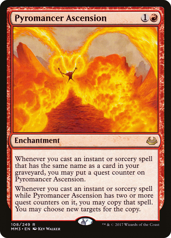 Pyromancer Ascension (MM3-108) - Modern Masters 2017