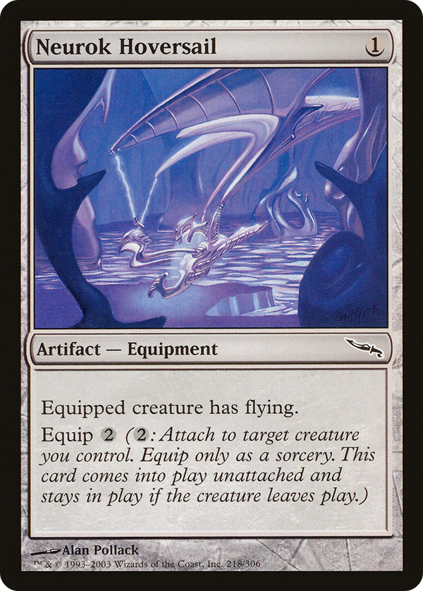 Neurok Hoversail (MRD-218) - Mirrodin Foil