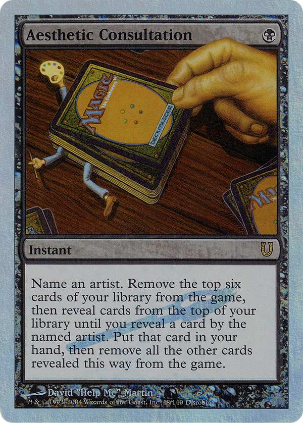 Aesthetic Consultation (Alternate Foil) (UNH-048) - Unhinged Foil