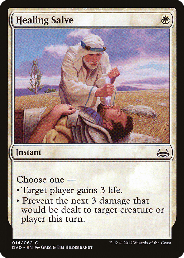 Healing Salve (DD3-) - Duel Decks Anthology: Divine vs. Demonic