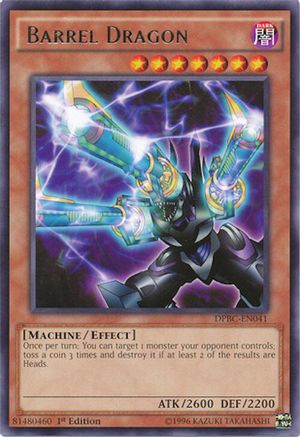 Barrel Dragon (DPBC-EN041) - Duelist Pack: Battle City 1st Edition